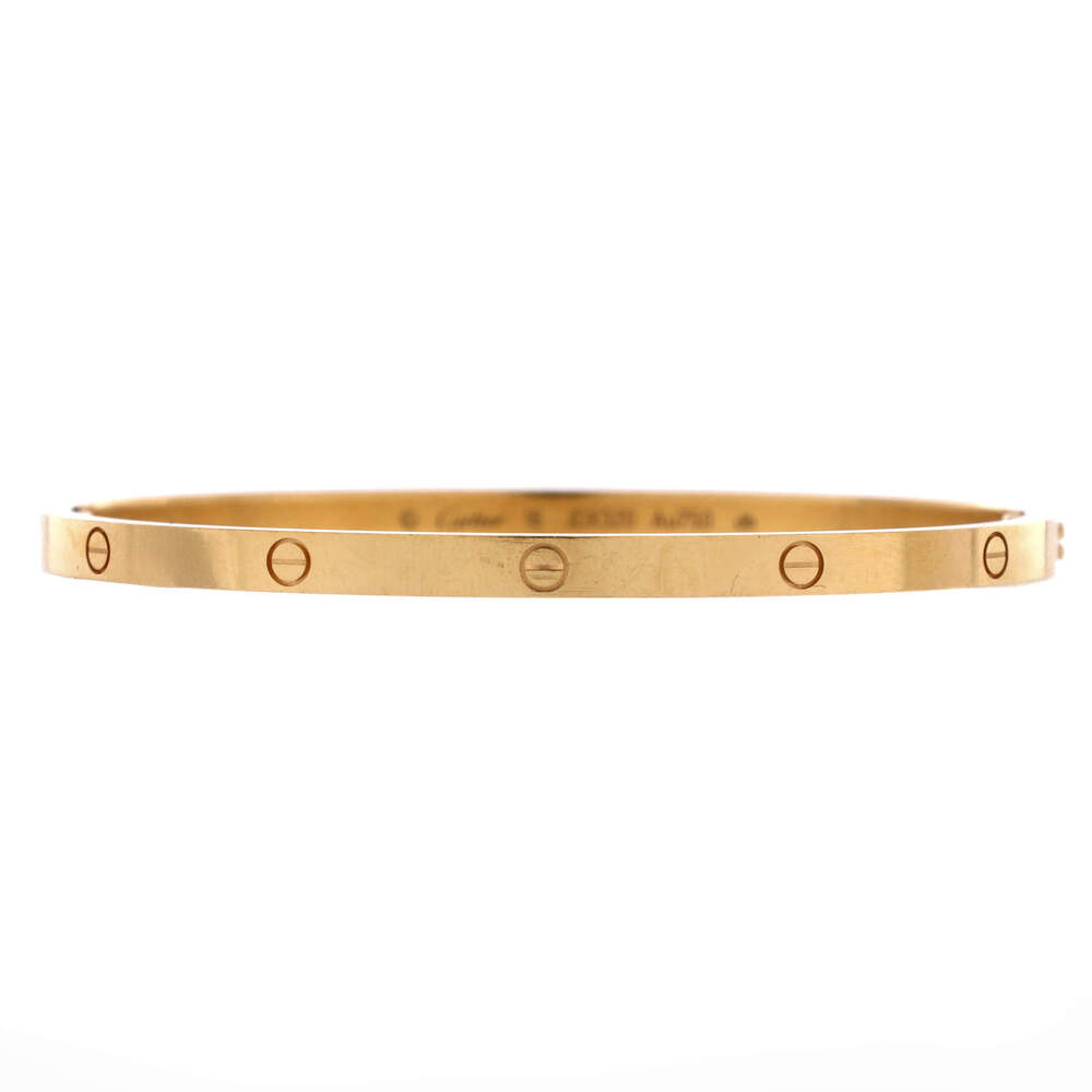 Cartier Small Love Bracelet 18K Yellow Gold
